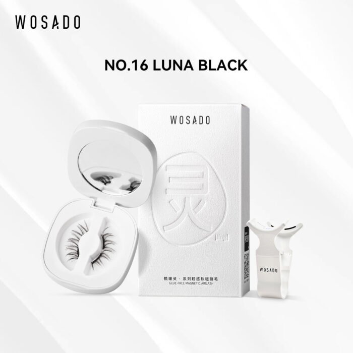 Wosado Magnetic Eyelashes No.16 Luna Black