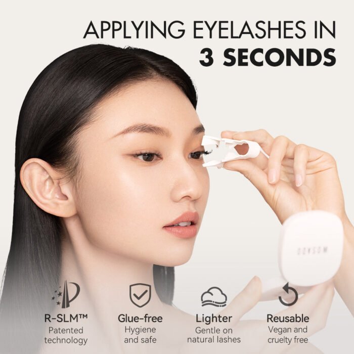 Wosado Magnetic Eyelashes No.16 Luna Black - Image 9