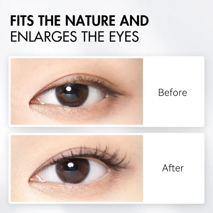 Wosado Magnetic Eyelashes No.2 Silky Brown - Image 3