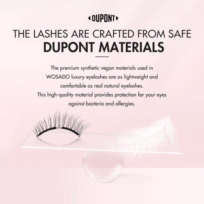 Wosado Magnetic Eyelashes No.16 Luna Black - Image 10