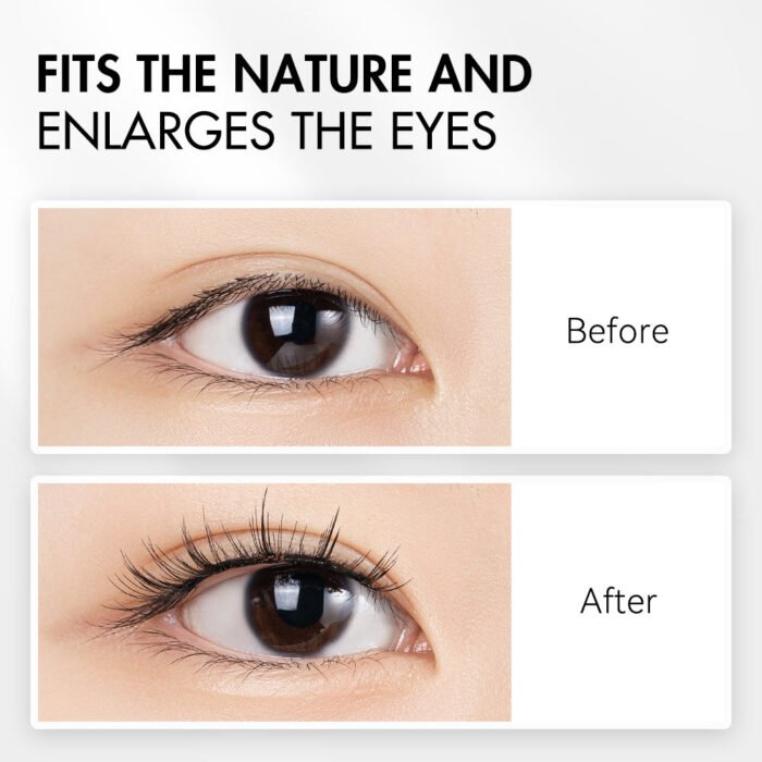 Wosado Magnetic Eyelashes No.6 Feather Black - Image 3