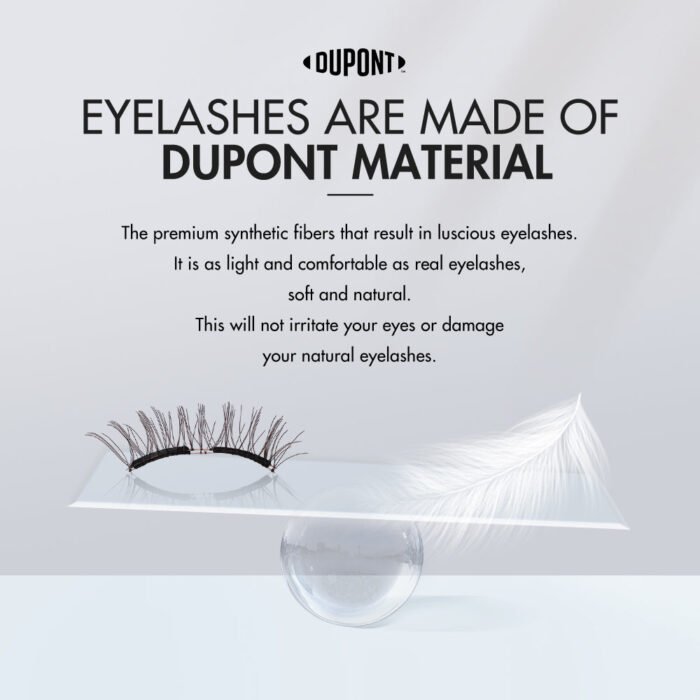 Wosado Magnetic Eyelashes No. 7 Diamond Black - Image 11