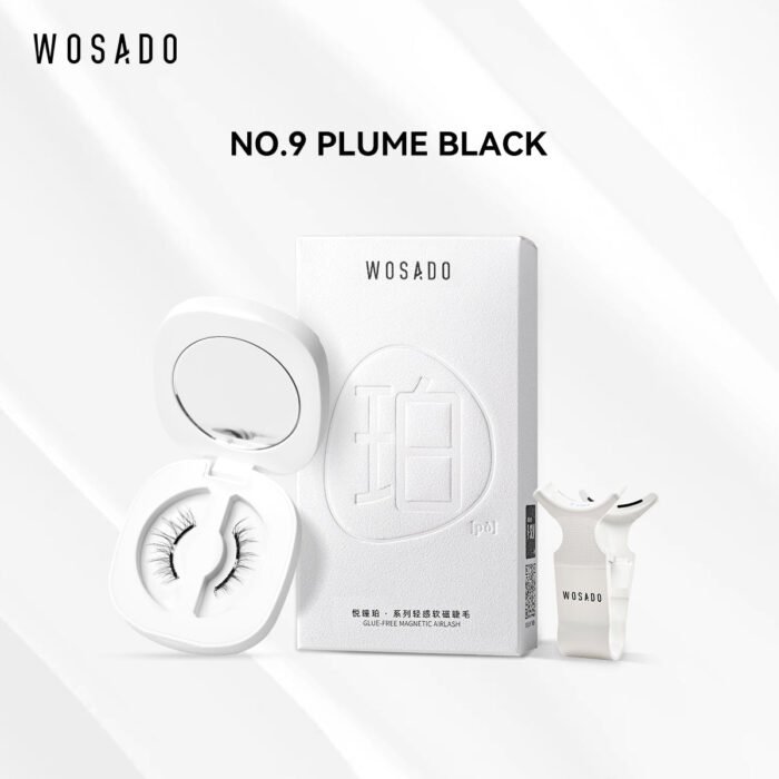 Wosado Magnetic Eyelashes No.9 Plume Black
