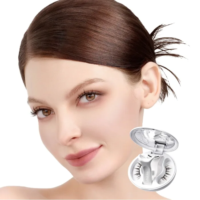Wosado Magnetic Eyelashes No.20 Pudding Black Upgraded All-in-One Box - Image 2