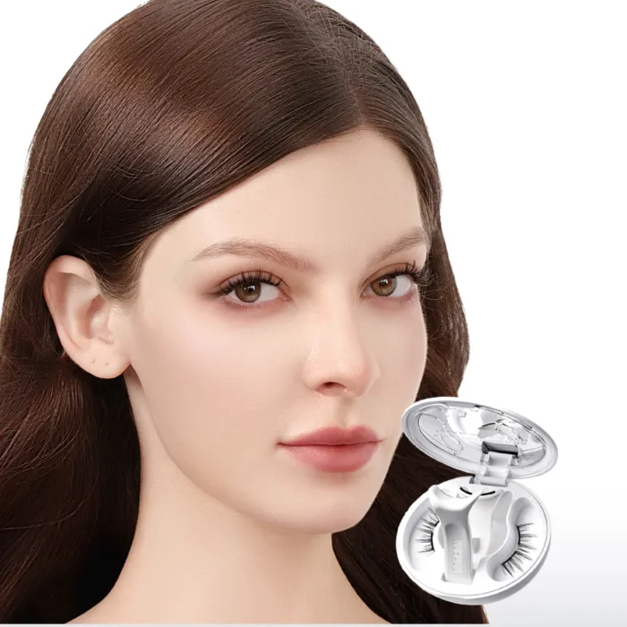 Wosado Magnetic Eyelashes No.10 Ultra Black Upgraded All-in-One Box - Image 2