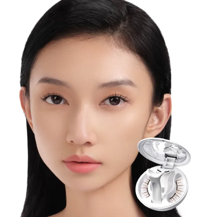 Magnetic Eyelashes Kit, No.8 Starfield Brown Upgraded All-in-One Box - Image 2