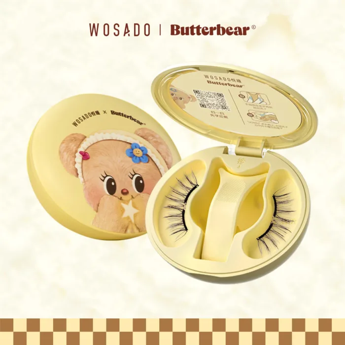 Wosado Magnetic Eyelashes No.18 Velvet Black Butter Bear