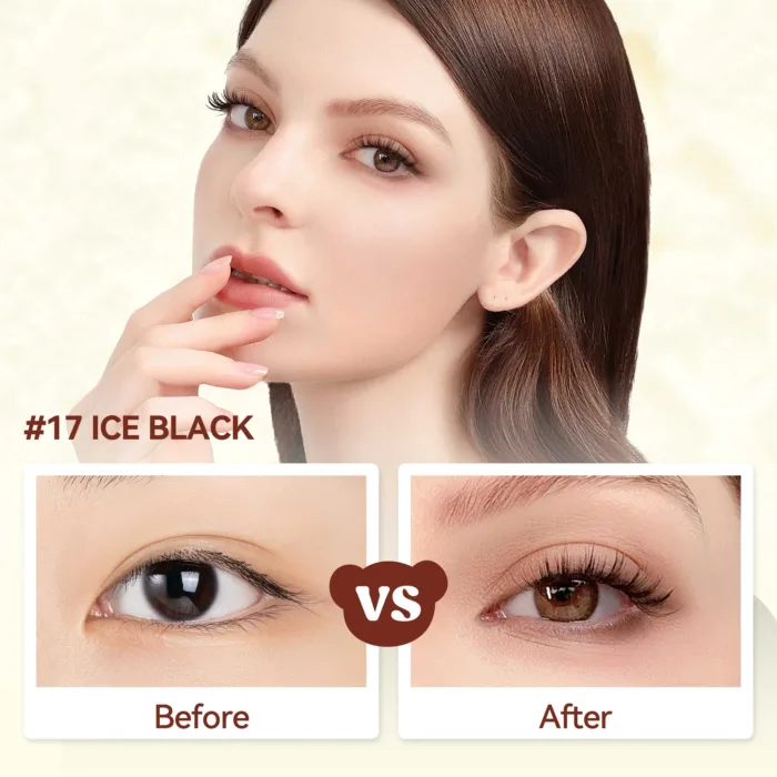 Wosado Magnetic Eyelashes No.17 Ice Black Butter Bear – Upgraded All-in-One Box - Image 3