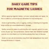 Wosado Magnetic Eyelashes No.18 Velvet Black Butter Bear Upgraded All-in-One Box - Image 10