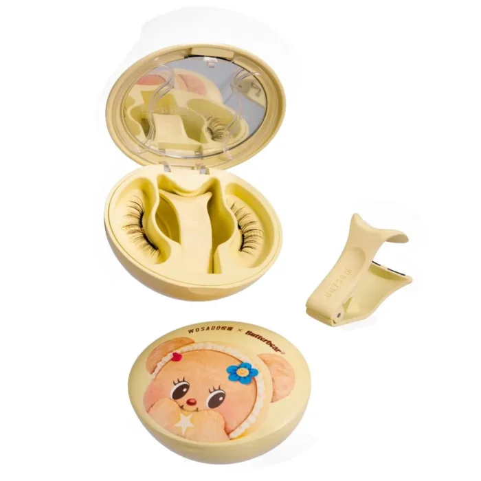 Wosado Magnetic Eyelashes No.14 Frost Black Butter Bear – Upgraded All-in-One Box - Image 8