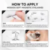 Wosado Magnetic Eyelashes No.1 Silky Black Upgraded All-in-One Box - Image 10