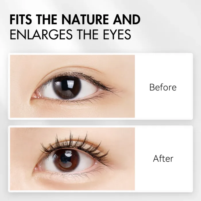 Wosado Magnetic Eyelashes No.10 Ultra Black Upgraded All-in-One Box - Image 6