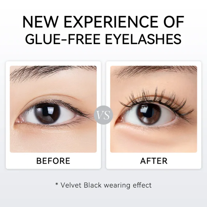 Wosado Magnetic Eyelashes No.18 Velvet Black Butter Bear Upgraded All-in-One Box - Image 7