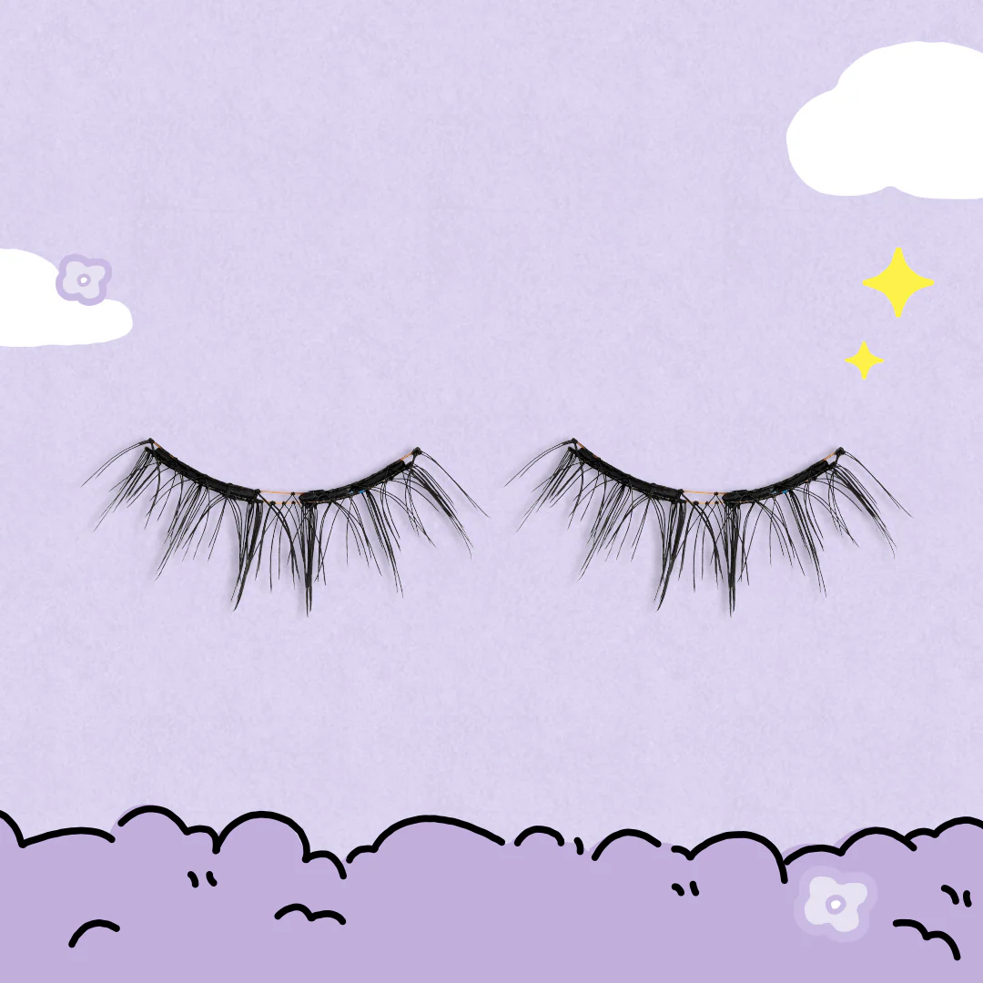 Wosado Magnetic Eyelashes No.14 Frost Black Bearisbug Upgraded All-in-One Box