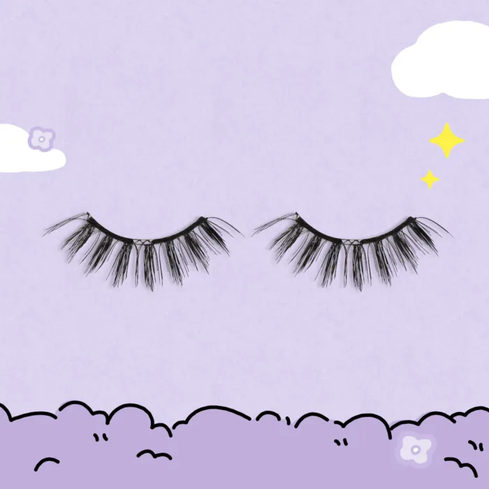 Wosado Magnetic Eyelashes No.17 Ice Black Bearisbug Upgraded All-in-One Box - Image 2
