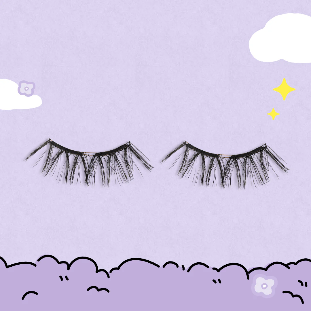 Wosado Magnetic Eyelashes No.10 Ultra Black Bearisbug Upgraded All-in-One Box