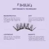 Wosado Magnetic Eyelashes No.10 Ultra Black Bearisbug Upgraded All-in-One Box - Image 6