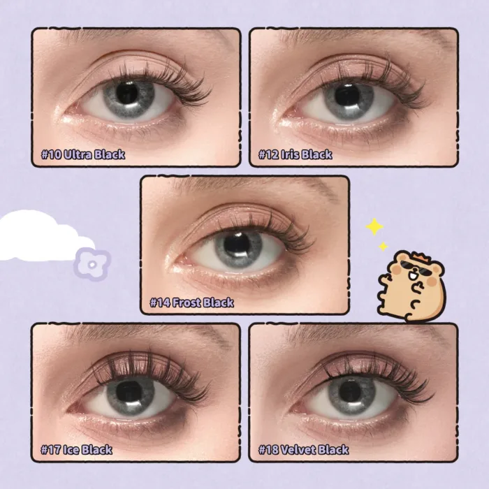 Wosado Magnetic Eyelashes No.10 Ultra Black Bearisbug Upgraded All-in-One Box - Image 5